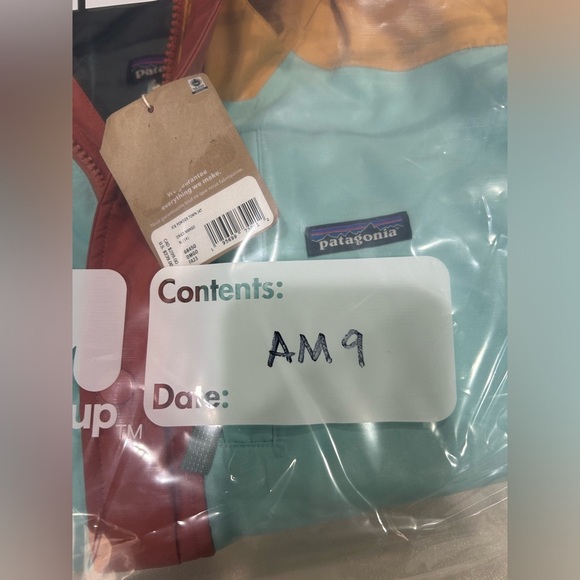 Patagonia Youth XL Powder Town Jacket Dried Mango NWT Ski Snowboard - Picture 8 of 8